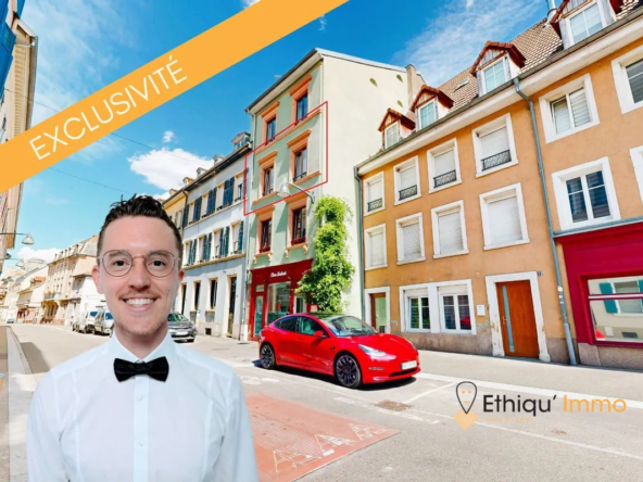 Appartement 2 pièces Mulhouse Centre-ville à vendre avec travaux à prévoir
