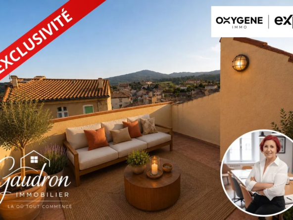 Maison de village rénovée avec garage et terrasse dans les Pyrénées-Orientales à vendre