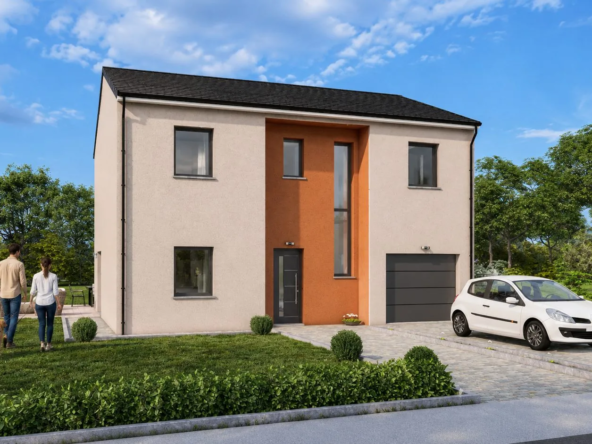 Maison neuve à construire à Nogent avec 4 chambres et prestations modernes