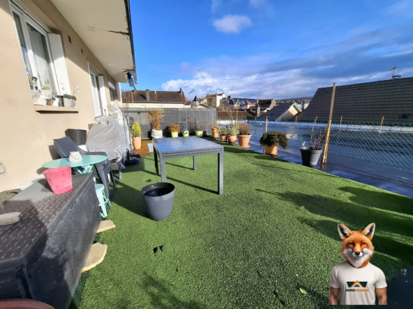 Appartement à vendre à Besançon - 48 m² avec terrasse privée dans le quartier des Chaprais