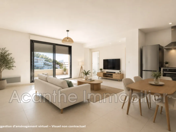 Appartement 3 pièces avec vue exceptionnelle à Montpellier, parking et terrasses — Secteur Hôpitaux-Facultés