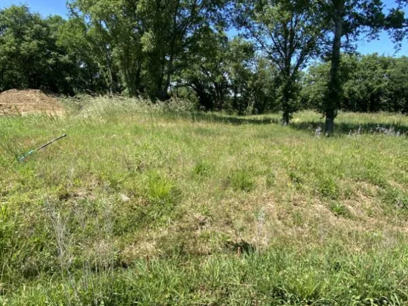 Terrain viabilisé à Puydaniel de 810 m² pour construction neuve