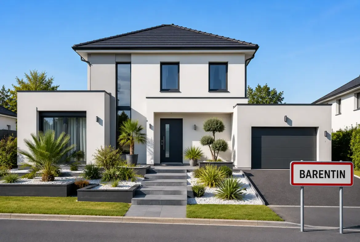 Terrain à bâtir de 520 m² à Barentin, viabilisé et en exclusivité avec Maison Confiance 