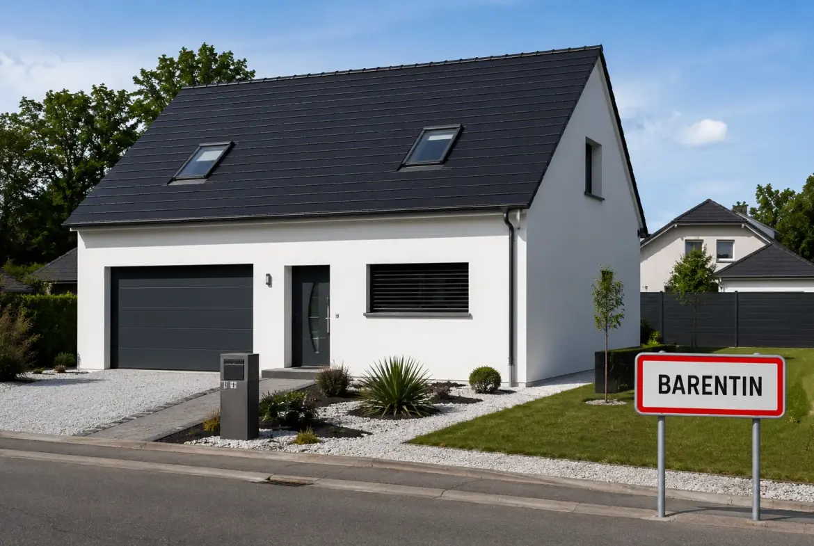 Terrain à bâtir de 520 m² à Barentin, viabilisé et en exclusivité avec Maison Confiance 