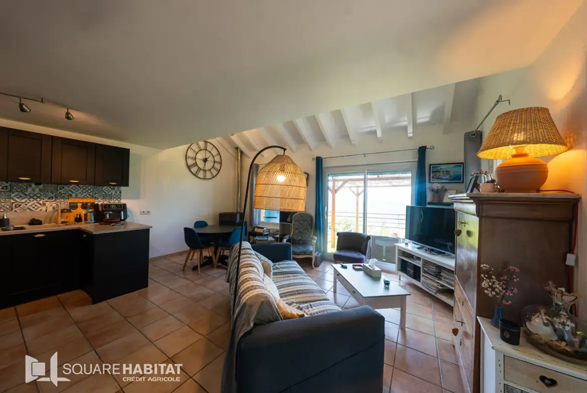 Maison avec vue panoramique sur le lac du Sauze-du-Lac - 82 m² 