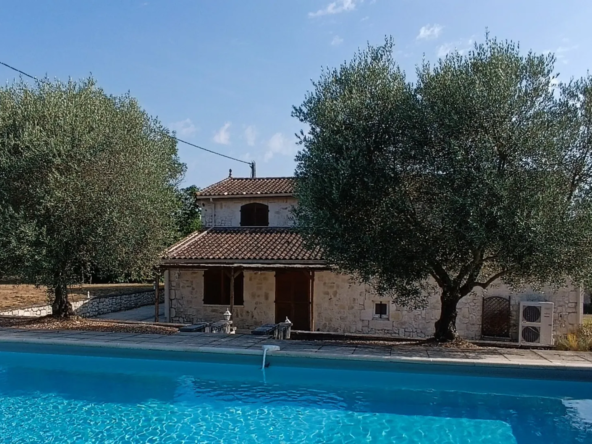 Magnifique maison avec piscine à Montaut de 169 m² en campagne