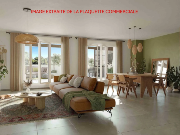 Appartement T3 neuf avec terrasse et parking à Saint-Vincent-de-Tyrosse