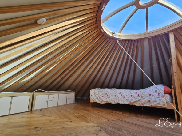 Yourte écologique de 49 m² avec terrasse à Buzet-sur-Tarn