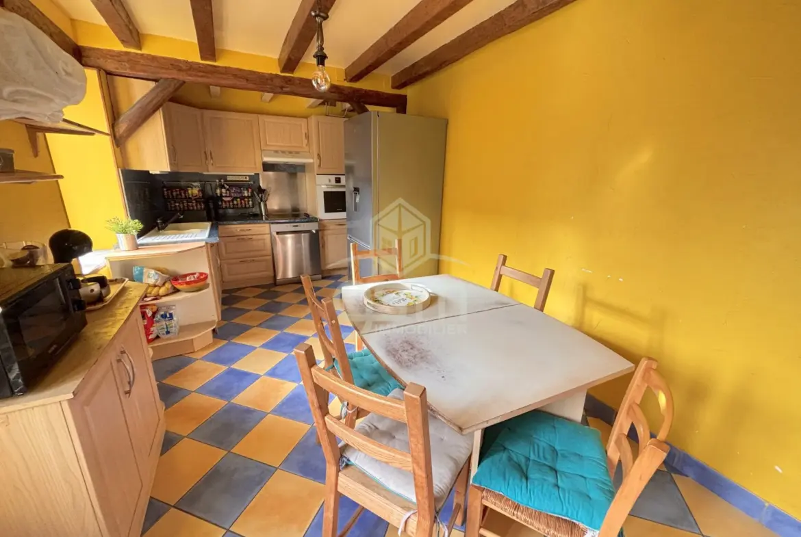 Maison 130 m² avec 3 chambres, bureau et jardin à Villeperdue 