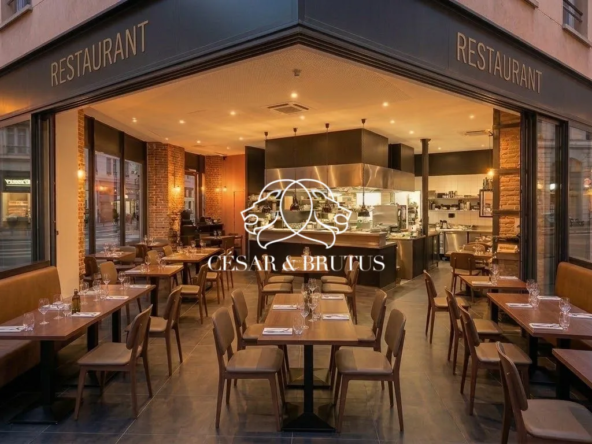 Fonds de commerce restaurant neuf à vendre à Lyon Part-Dieu