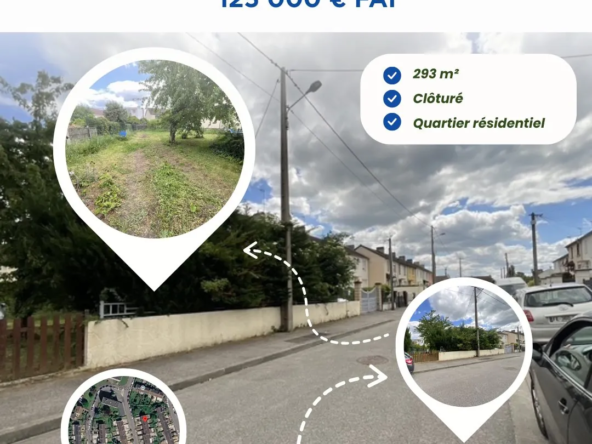 Terrain à bâtir de 293 m² à Mantes-la-Ville, quartier résidentiel calme