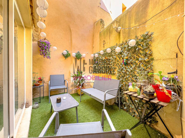Appartement atypique de 60 m² avec cour et cave à Cavaillon
