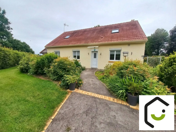 Charmante maison 6 chambres à Montdidier, plain-pied, jardin et garage