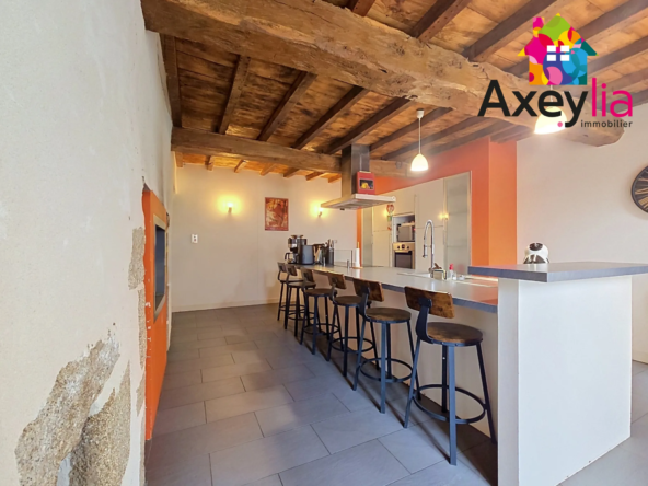 A vendre maison de village avec charme à Saint-André-d'Apchon