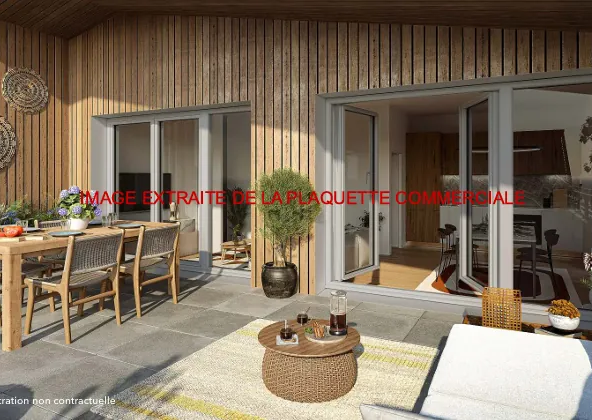 Appartement neuf 4 pièces à Niort avec balcon, terrasse et parking - Livraison 2028