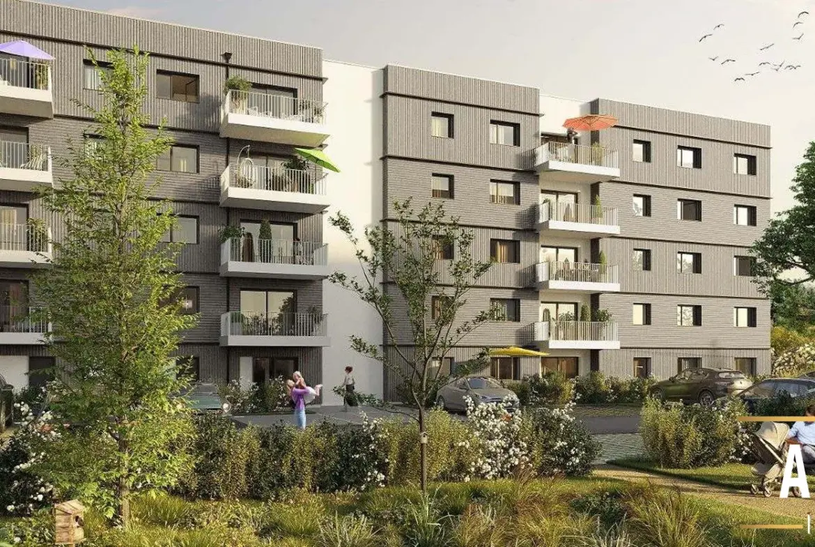 Appartement neuf T2 à Laval - Balcon, parking, livraison clé en main 