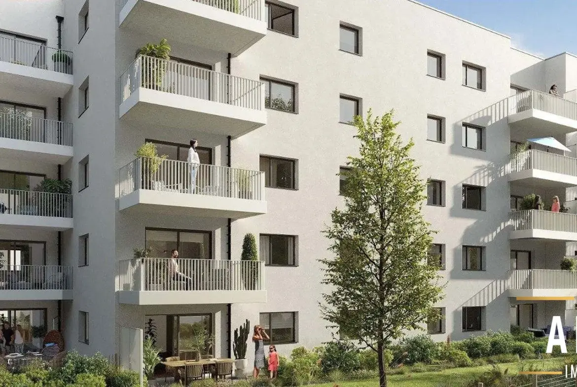Appartement neuf T2 à Laval - Balcon, parking, livraison clé en main 