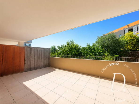 Appartement T2 avec grande terrasse à Montpellier dans le quartier des Grisettes