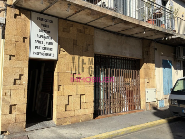 A vendre, à acheter, achat Murs professionnels 84300 CAVAILLON À vendre murs commerciaux de 83 m² à Cavaillon - Emplacement idéal
