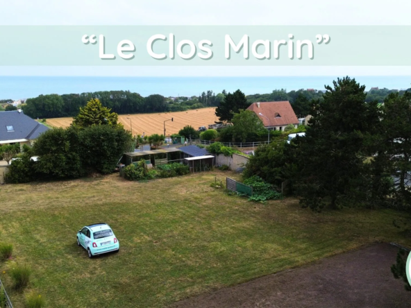 Terrain constructible à Ver-sur-Mer avec vue mer - 1052 m²