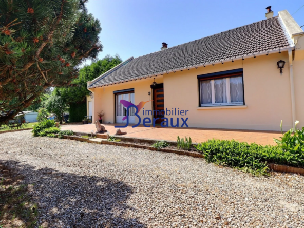 Maison individuelle à rafraîchir avec terrain arboré à Duclair
