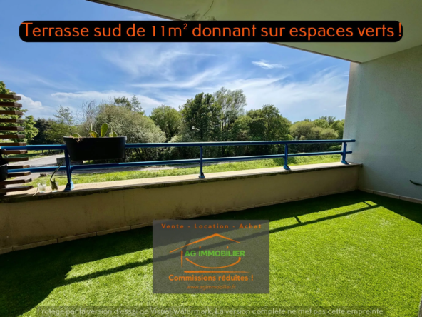 Appartement à vendre de 43 m² avec terrasse à Saint-Jacques-de-la-Lande