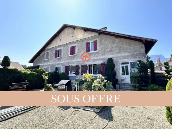Maison mitoyenne à Pontcharra avec potentiel – 3 chambres et jardin