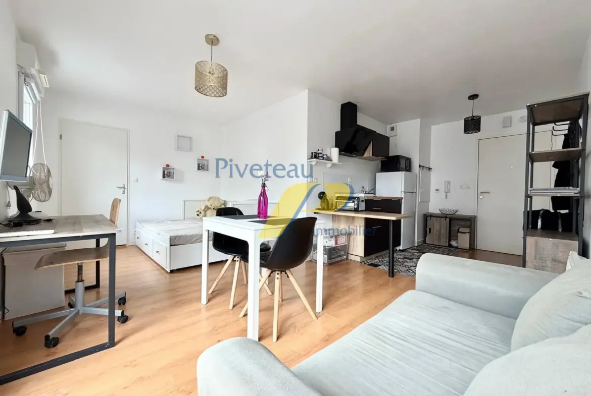 Achat appartement T1 à Saint-Sébastien-sur-Loire avec parking sécurisé 