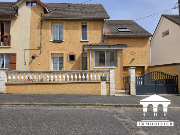 Maison à vendre au Creusot - 138,95 m² avec terrasse et jardin privé