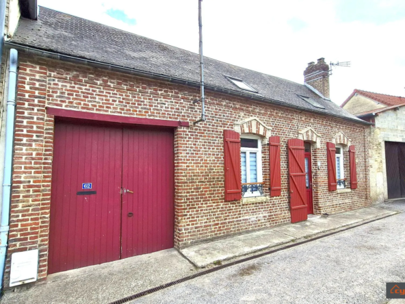 Maison de village de 90m² avec 2 chambres près d'Abbeville