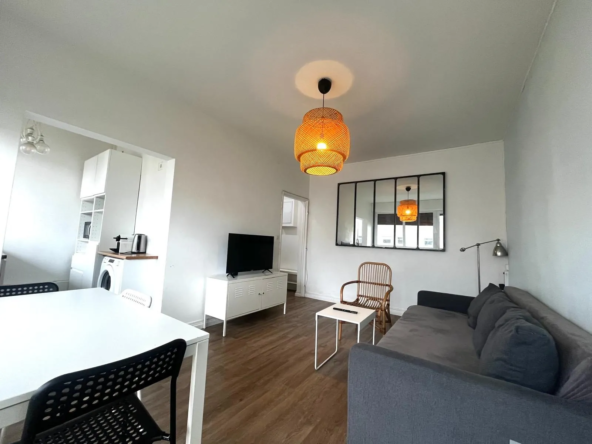Appartement T2 avec balcon à Metz proche de la gare