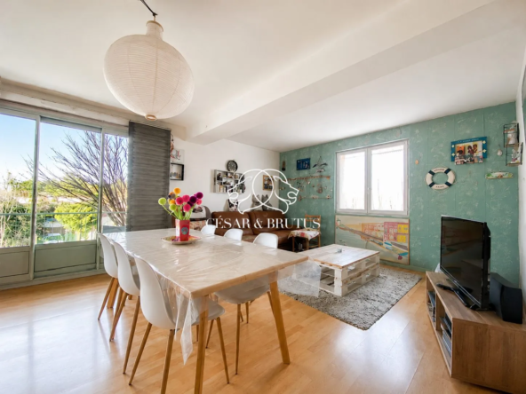 Appartement familial 5 pièces à Bron Terraillon – Lumineux et modulable