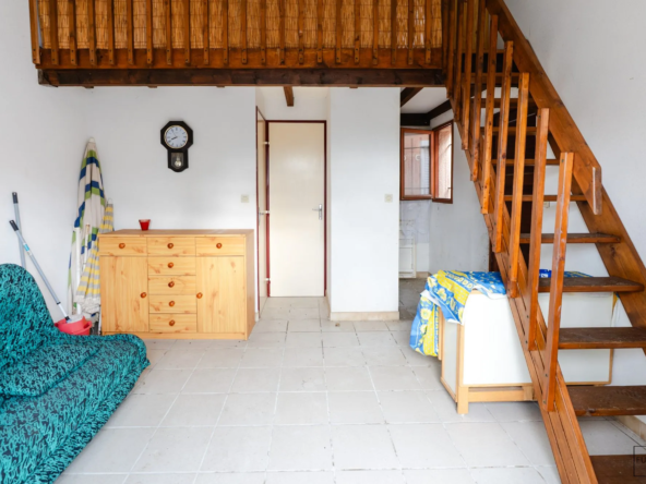 Pavillon 1 pièce avec mezzanine à Gruissan, Les Ayguades, proche plage