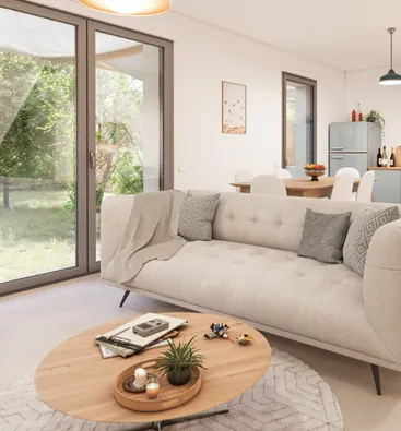 Appartement T3 à Nîmes avec parking et annexe, livraison immédiate