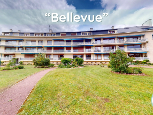 Appartement T3 à Caen 'Bellevue' de 76,86 m², loué, avec balcon, garage et proximité commodités