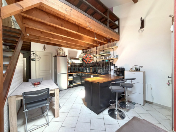 Appartement duplex T3 à Crets en Belledonne avec parking privé