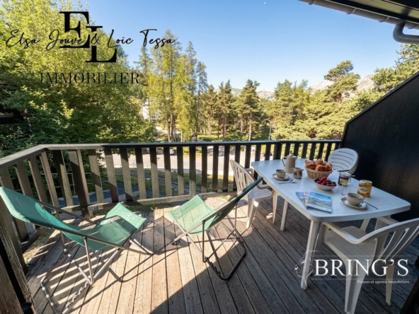 À vendre appartement duplex à La Joue du Loup avec vue montagne et proximité pistes