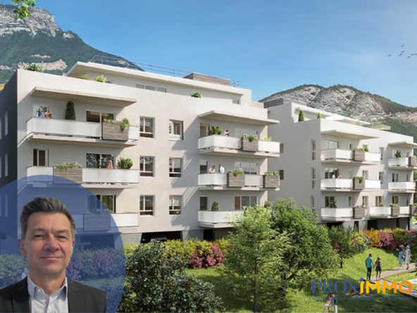 Appartement neuf avec vue sur le Vercors à Claix - Résidence Effet Vercors