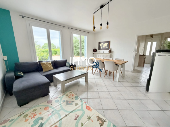 Maison à Téloché de 78 m² avec sous-sol, jardin et fort potentiel d'évolution
