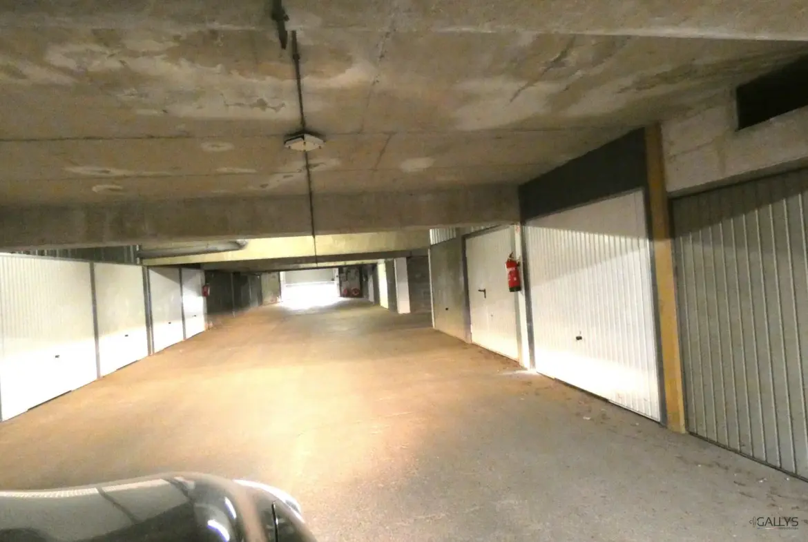 Garage fermé à vendre à Thionville – 12 m² en sous-sol dans résidence sécurisée 