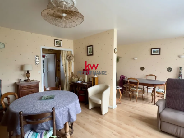 Appartement lumineux à vendre à Ézanville - 68 m², 2-3 chambres, cave, potentiel élevé