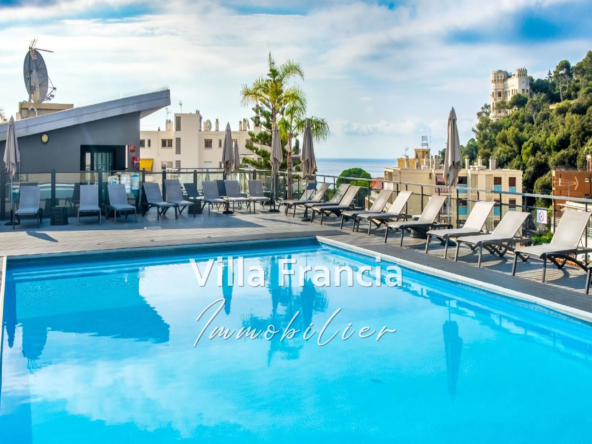 Appartement idéal investisseur à Roquebrune-Cap-Martin avec piscine et rendement garanti
