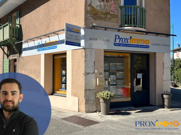 Local commercial lumineux à La Buisse avec forte visibilité et parking