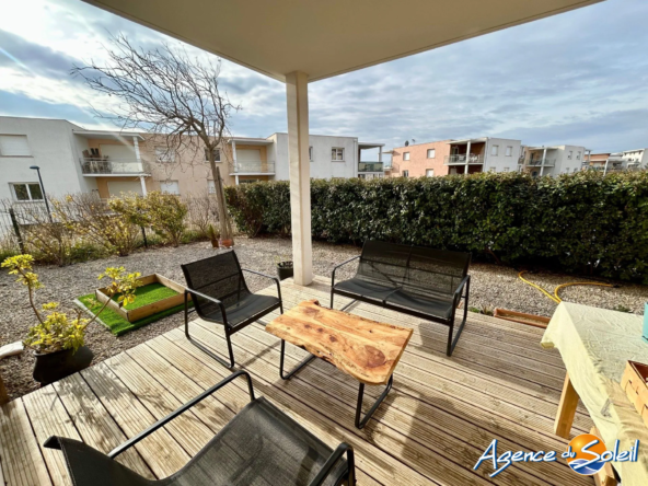 Appartement T3 avec jardin privatif à Narbonne - Investissement ou résidence