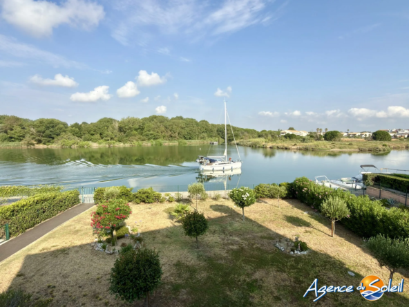 Bel appartement T2 avec vue lagune à Saint-Cyprien Plage