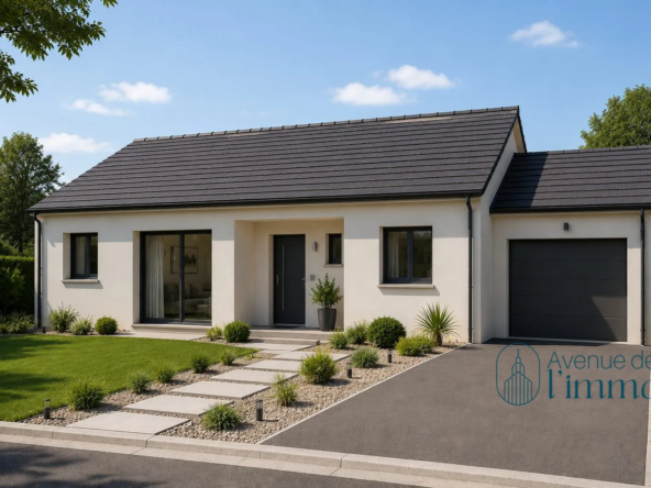 Maison neuve personnalisée de 80 m² à Faveraye-Mâchelles