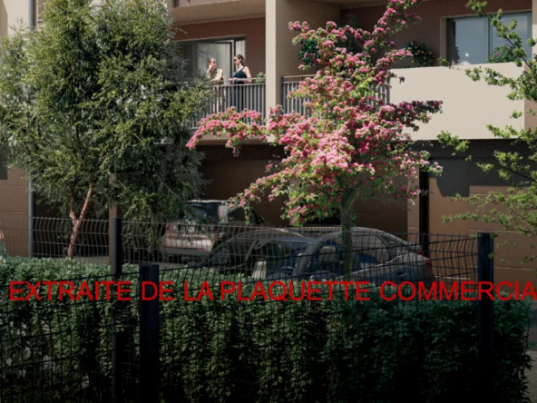 Appartement T2 neuf à Elne – 41,08 m² avec annexe, livraison 2027