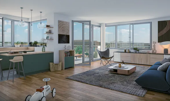 Appartement 2 pièces neuf à Marseillan avec parking et livraison en 2028