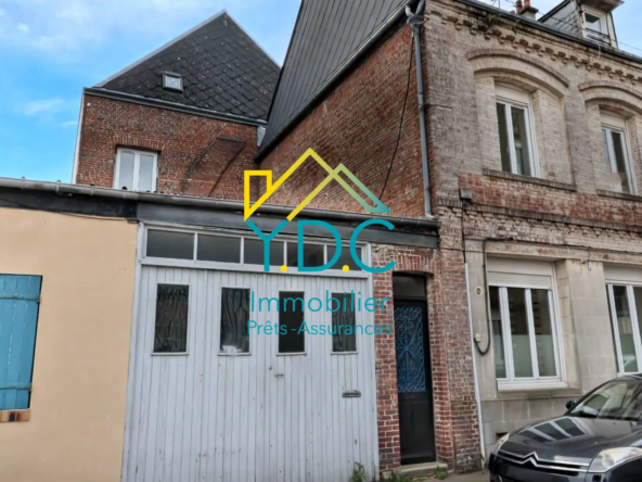 Maison de ville 4 chambres avec garage à Yvetot