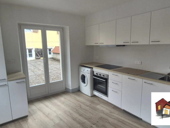 Appartement T3 rénové avec terrasse à Altkirch, idéal résidence ou investissement